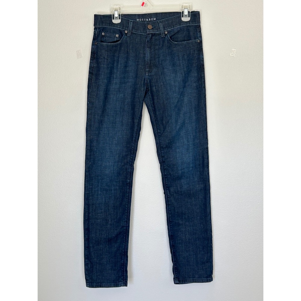 Mott & Bow Slim Mosco Jeans Men 31x31 Indigo Stretch Denim casual Streetwear